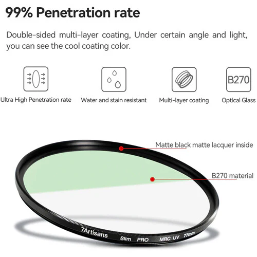 7artisans Photoelectric 49mm MRC-UV Filter - Image 7