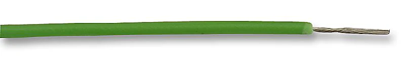 Alpha Wire 3053/1 GR001 Solid Hook Up PVC Green 20 AWG 0.519 mm&sup2; 1000 ft 304.8 m
