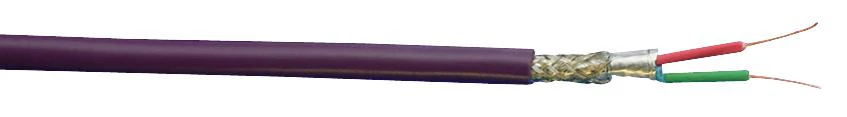ALPHA WIRE 6462 VI005 Multipair Screened Cable, ProfiBus, Purple, 1 Pair, 22 AWG, 0.317 mm&sup2;, 100 ft, 30.5 m