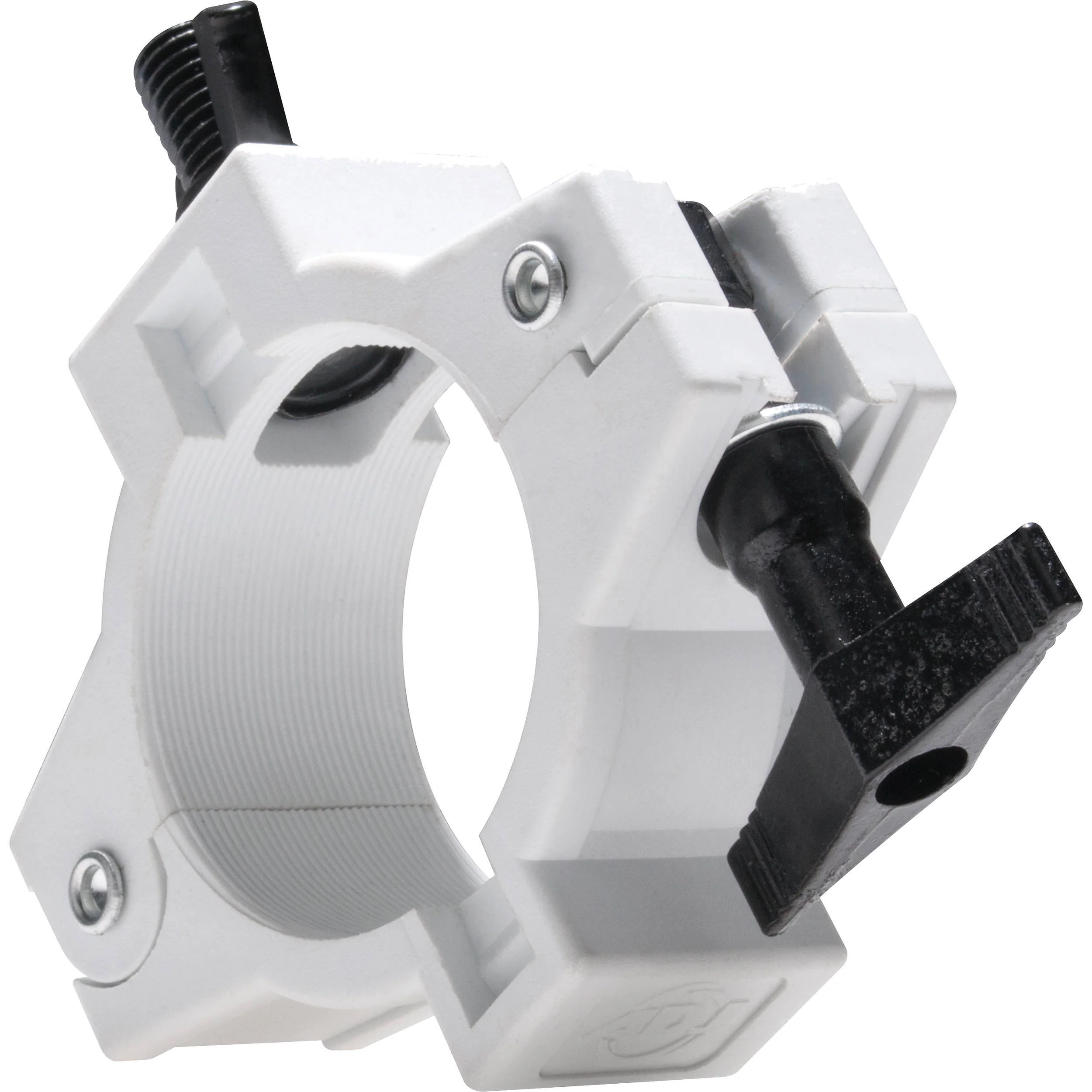 American DJ Oslim Pearl O-Clamp for 2" Rods (White, 3-Pack)