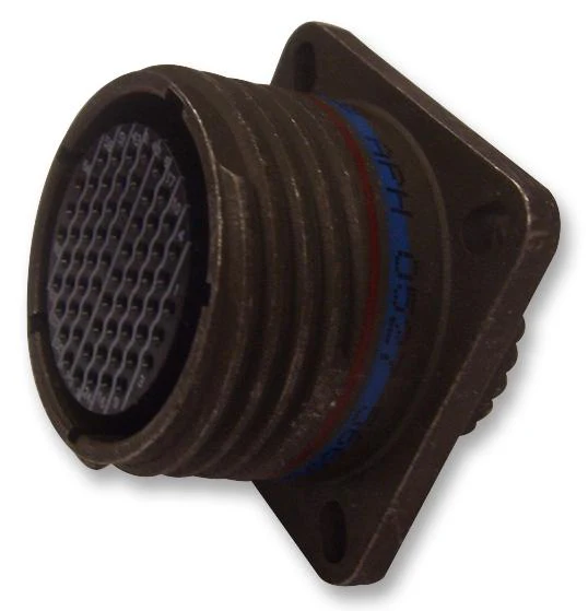 AMPHENOL AEROSPACE CTVP00RW-17-35S-LC Circular Connector, CTV Series, MIL-DTL-38999 Series III, Wall Mount Receptacle, 55 Contacts