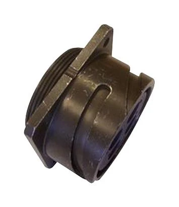 AMPHENOL INDUSTRIAL AIB30-14S-6SS Circular Connector, AIB Series, MIL-DTL-5015 Series, Wall Mount Receptacle, 6 Contacts