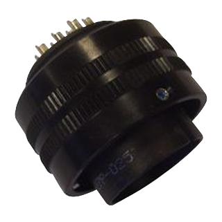 AMPHENOL INDUSTRIAL AIB6FA18-10SS Circular Connector, AIB Series, MIL-DTL-5015 Series, Straight Plug, 4 Contacts, Solder Socket