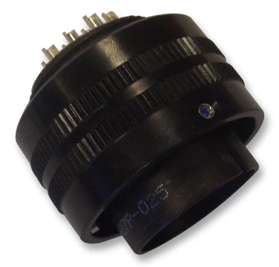 AMPHENOL INDUSTRIAL GTC06AF28-21SY-A24 Circular Connector, GTC Series, MIL-DTL-5015 Series, Straight Plug, 37 Contacts, Crimp Socket