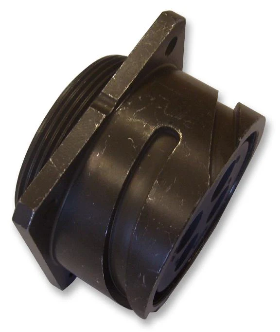 AMPHENOL INDUSTRIAL GTS030-28-11P Circular Connector, GTS Series, MIL-DTL-5015 Series, Wall Mount Receptacle, 22 Contacts, Solder Pin