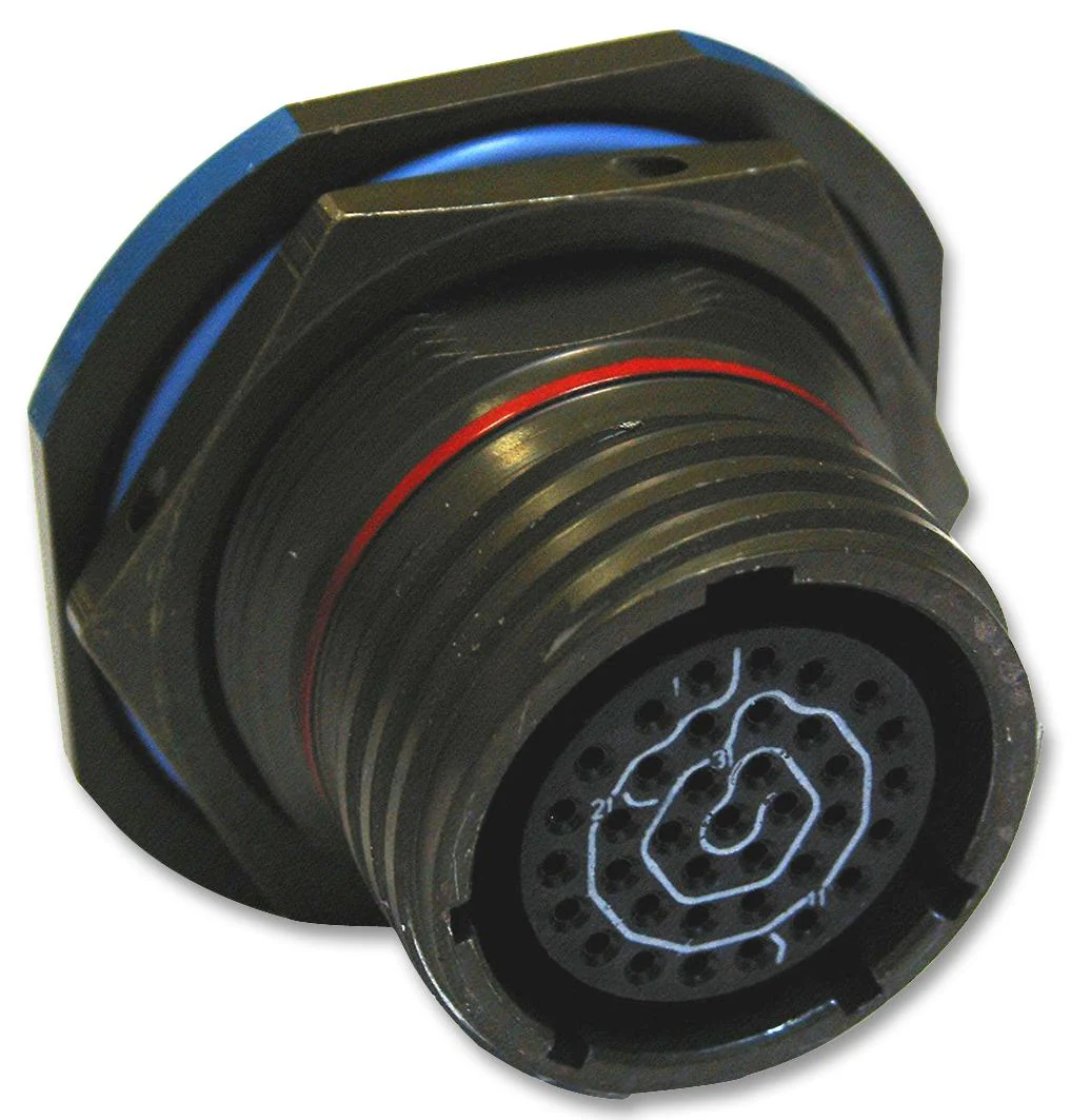 AMPHENOL LTD D38999/24WJ4SD-LC Circular Connector, MIL-DTL-38999 Series III, DS38999/24 Series, Jam Nut Receptacle, 56 Contacts