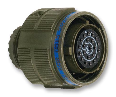 AMPHENOL LTD D38999/26WJ37AA Circular Connector, MIL-DTL-38999 Series III, DS38999/26 Series, Straight Plug, 37 Contacts