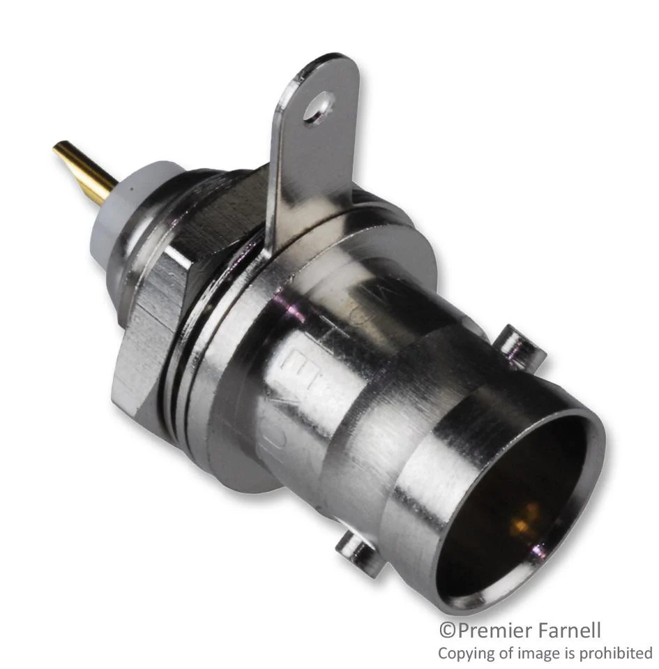 AMPHENOL RF 31-221-75RFX RF/COAXIAL BNC BULKHEAD JACK STR 75 OHM SOLDER