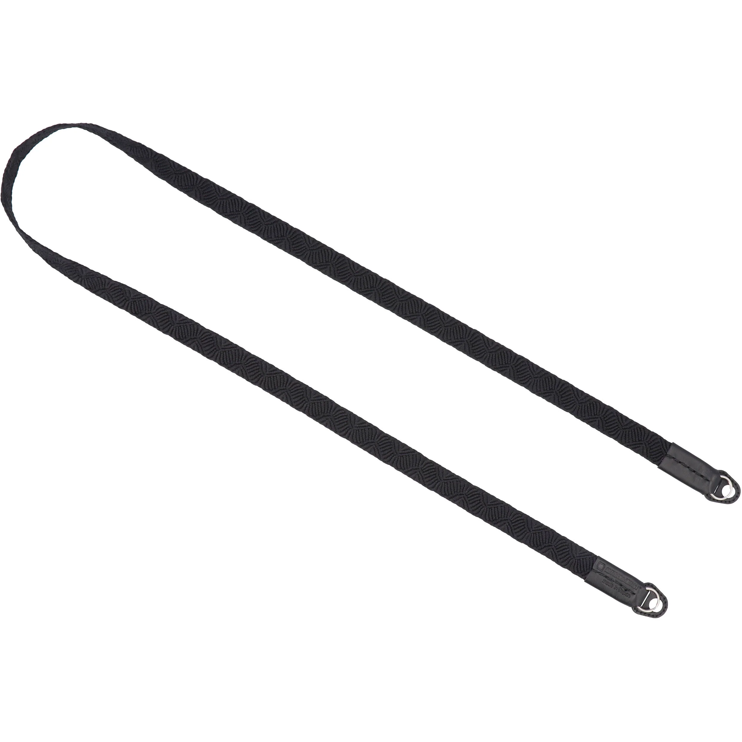 Artisan & Artist Sasanami Silk Strap (Black/Black, 38.5")