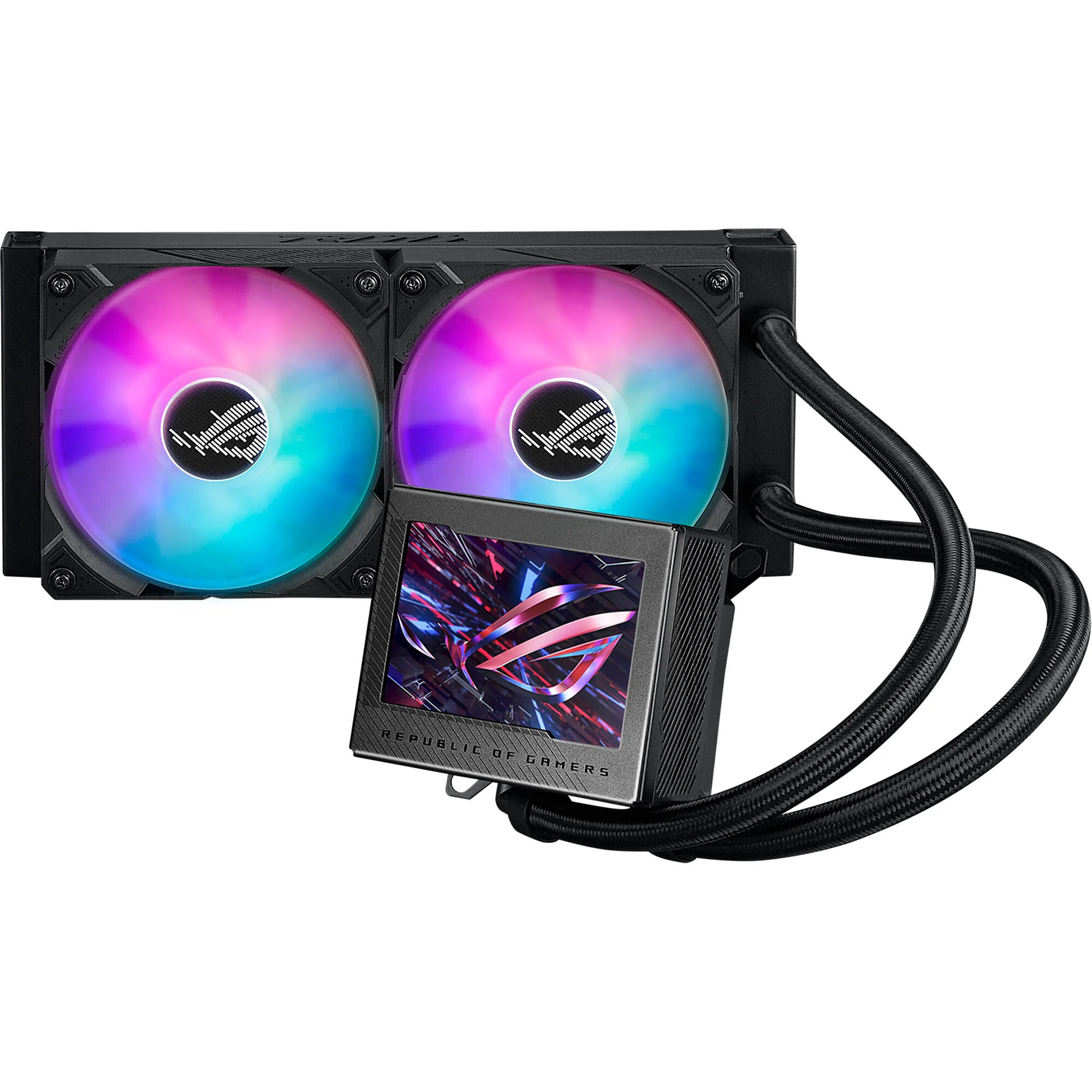 ASUS Republic of Gamers RYUJIN III 240 ARGB AIO Liquid CPU Cooler - Image 2