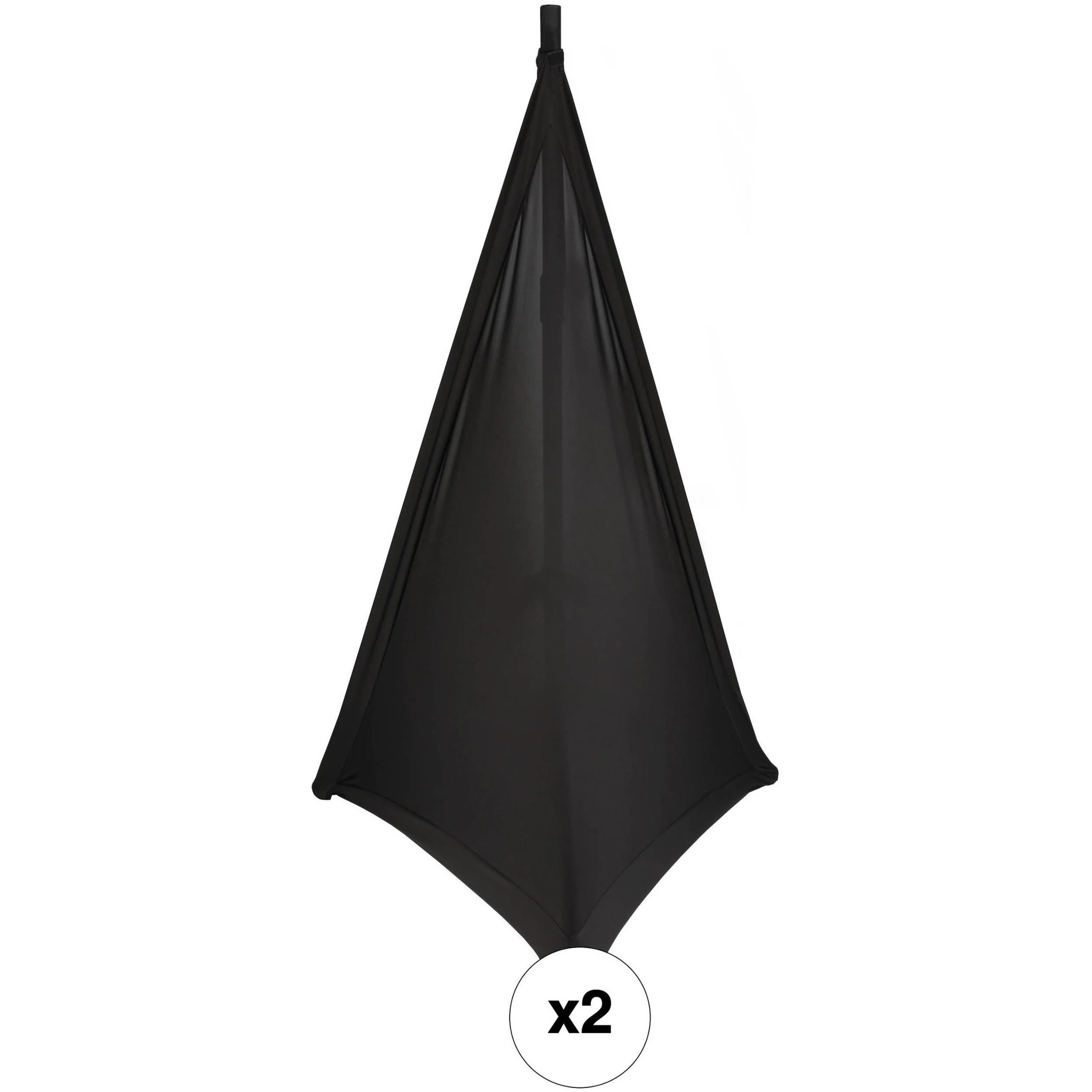Auray SK-4SLSB Speaker and Lighting Stand Skirt Kit (2-Pack, Black) - Image 11