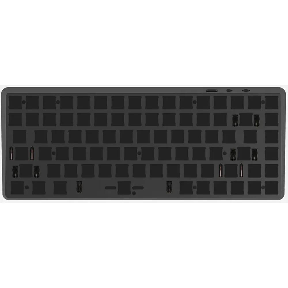AZIO Cascade Low-Profile 75% Barebone Base Set (Space Gray)