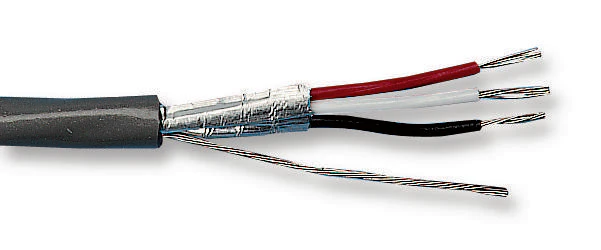 BELDEN 9538 060500 Multicore Screened Cable, Computer, Chrome, 8 Core, 24 AWG, 0.2 mm², 498.69 ft, 152.4 m