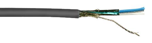 Belden 9841 060500 Multipair Screened Cable Computer RS-485 Chrome 1 Pair 24 AWG 0.2 mm² 500 ft 152.4 m