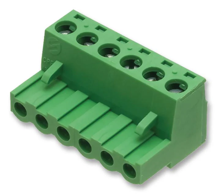 CAMDENBOSS CTB9208/2 Pluggable Terminal Block, 5.08 mm, 2 Ways, 30 AWG, 12 AWG, 2.5 mm², Screw