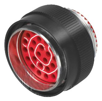 CINCH CONNECTIVITY SOLUTIONS CN0966B18G31SNY140 Circular Connector, CN Series, MIL-DTL-26500 Series, Straight Plug, 31 Contacts, Crimp Socket