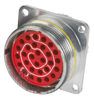 CINCH CONNECTIVITY SOLUTIONS CN0967C18A31S9Y040 Circular Connector, CN Series, MIL-DTL-26500 Series, Wall Mount Receptacle, 31 Contacts