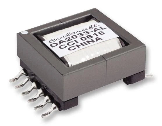 COILCRAFT DA2033-ALB Pulse Transformer, 1:10, 1.5 kV, 10 µH, 0.015 ohm