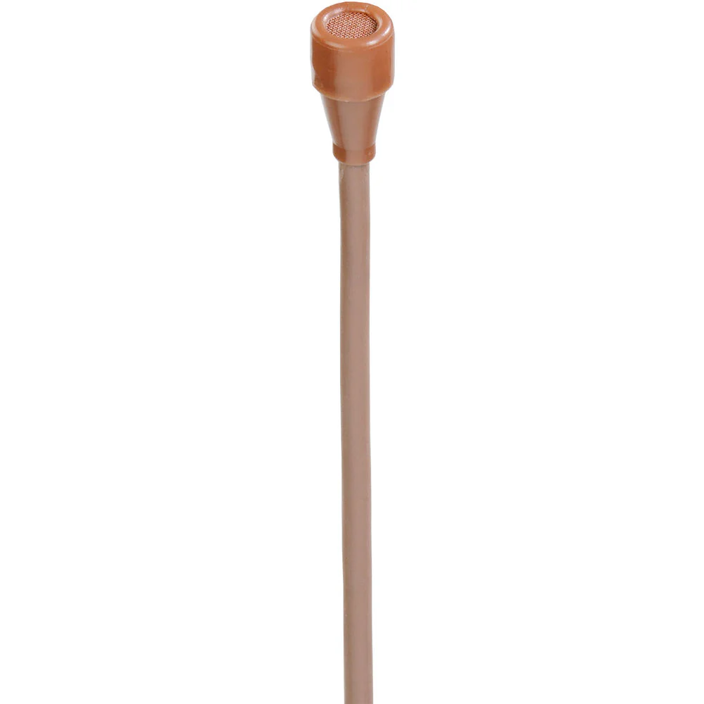 Countryman B3 Omni Lavalier Mic, Standard Sens, with TA4F Connector for TBP12 Wireless Transmitters (Cocoa)