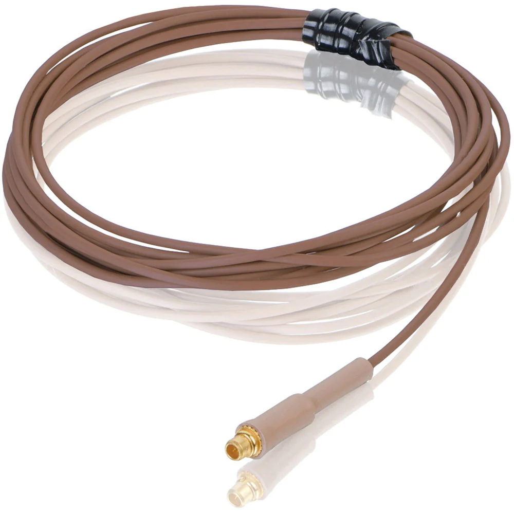 Countryman E6 Omni Earset Mic with Detachable 2mm Cable and 3.5mm Locking Connector for Senal Wireless Transmitters (Highest Gain, Cocoa) - Image 4