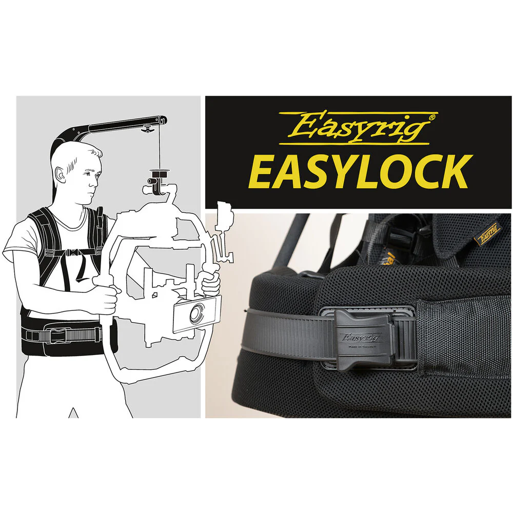 Easyrig 400N Standard Cinema Flex Vest with 5" Extended Top Bar & Quick Release - Image 4