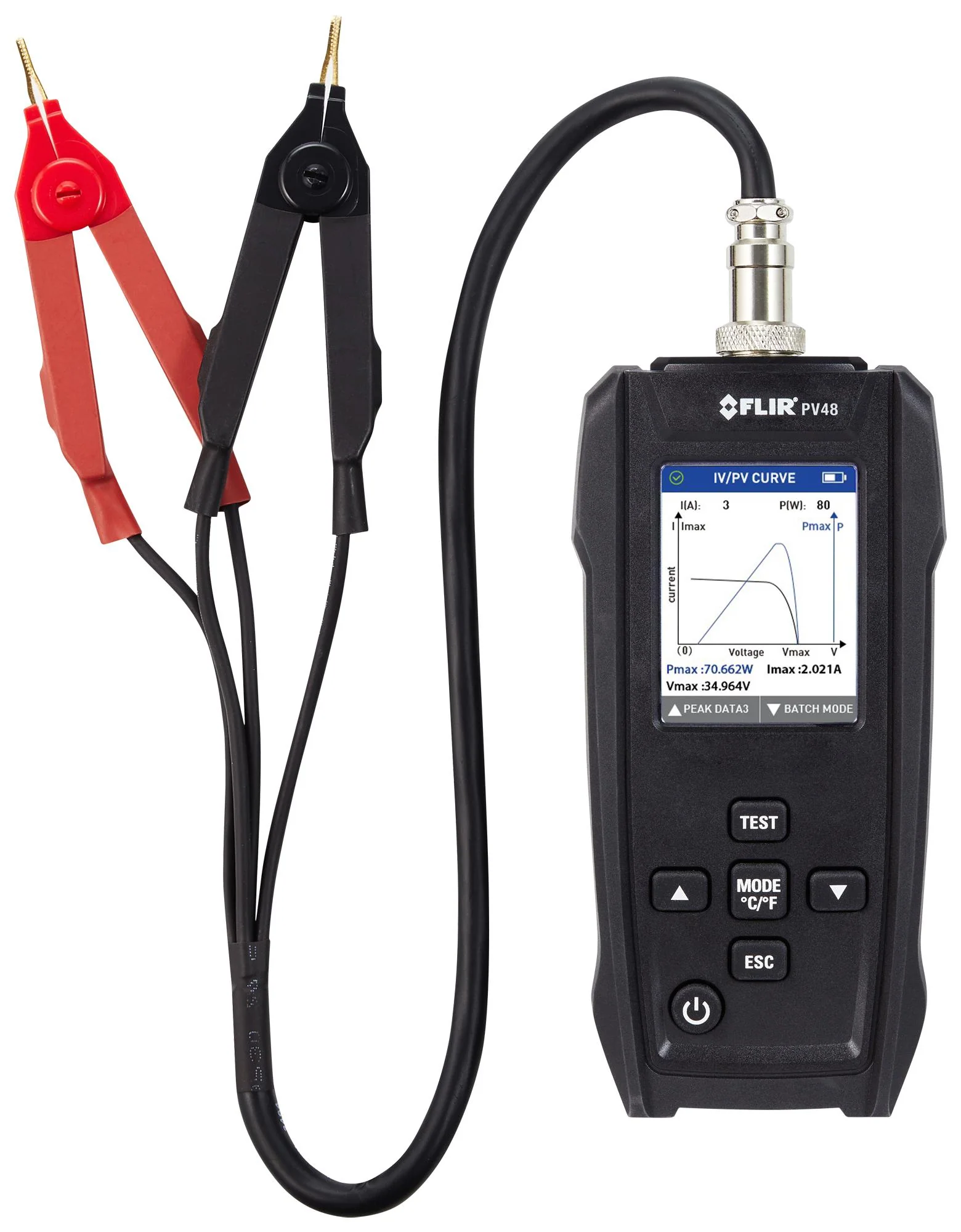FLIR PV48 Electrical Installation Kit, w/ Temp Measurement, Solar Panel Tester, I-V Curve Tracer - Image 2