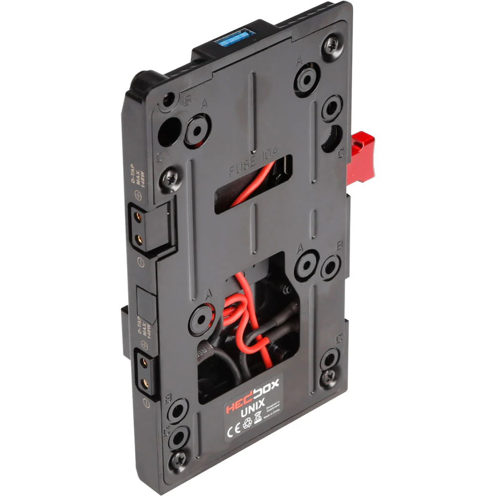 Hedbox UNIX-1B4 V-Mount Adapter Power Plate - Image 3