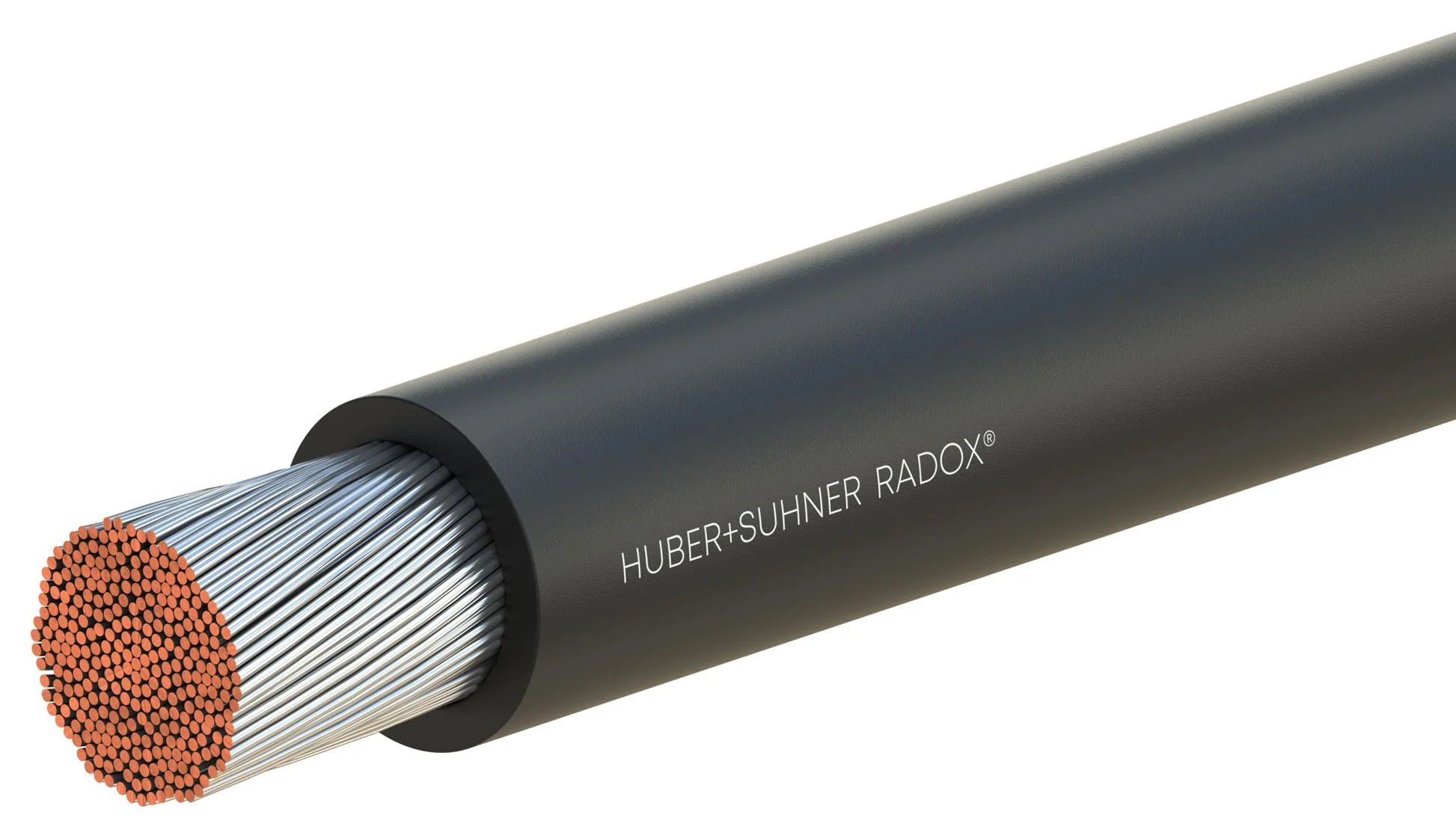 HUBER+SUHNER RXL 125 1.5MM2 GY Wire, Stranded, Polyolefin, Grey, 1.5 mm², 328 ft
