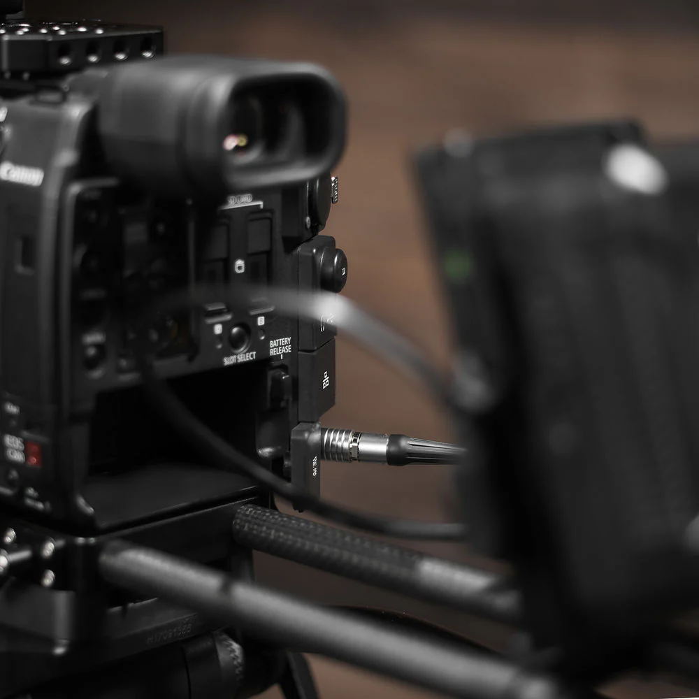 ikan Stratus V-Mount Battery Plate With 15mm Rod Mount For Canon C200,C300 Camera - Image 13
