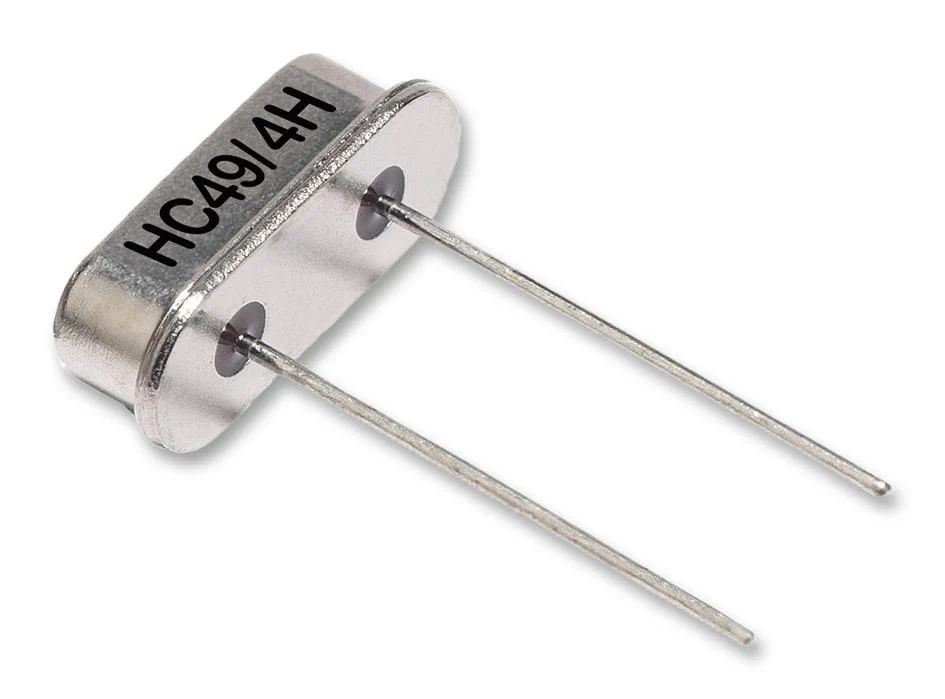 IQD FREQUENCY PRODUCTS LFXTAL003084. Crystal, 4.096 MHz, Through Hole, 11mm x 4.7mm, 50 ppm, 30 pF, 30 ppm, HC49/4H Series