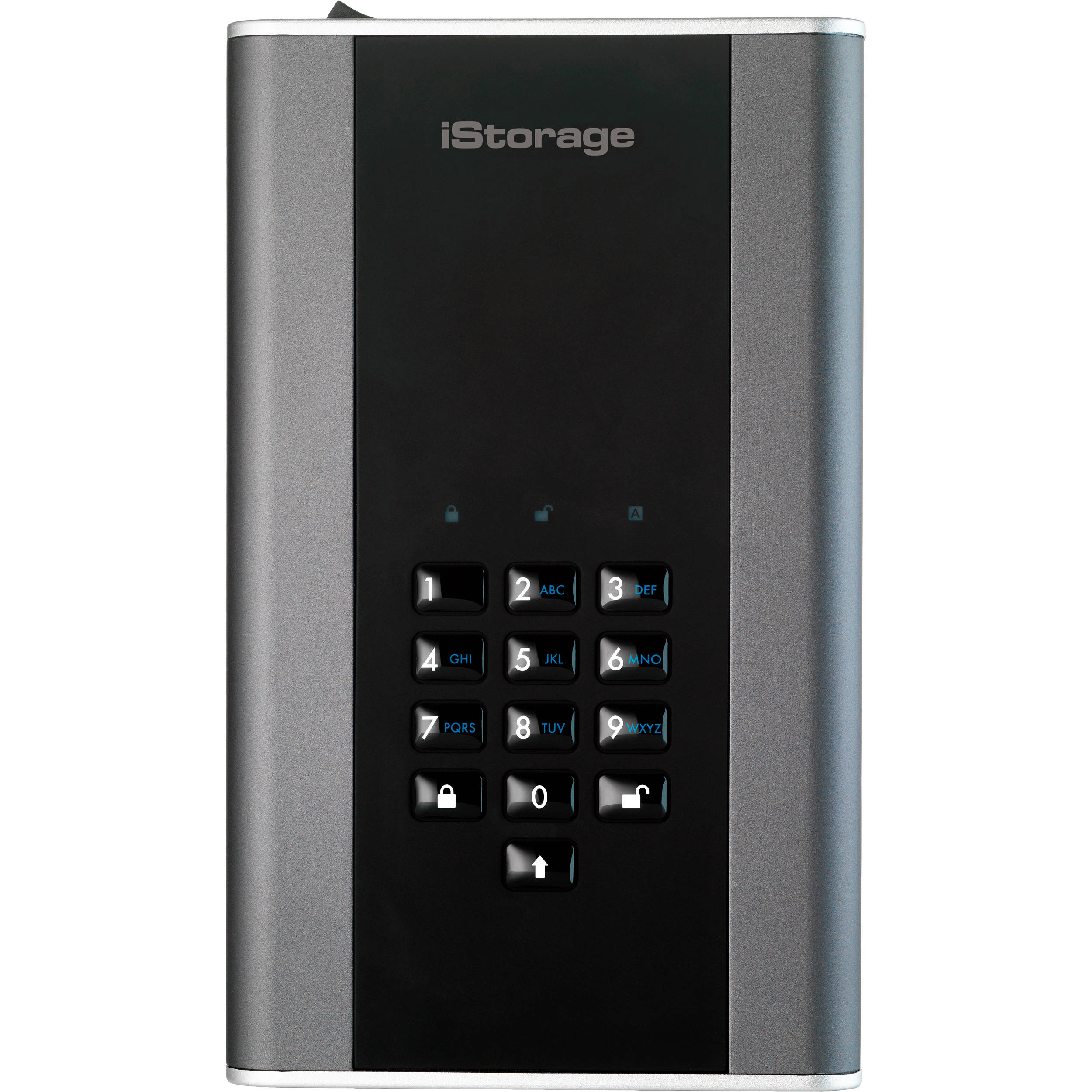 Istorage 10TB diskAshur DT2 USB 3.1 Encrypted Desktop HDD (Graphite)
