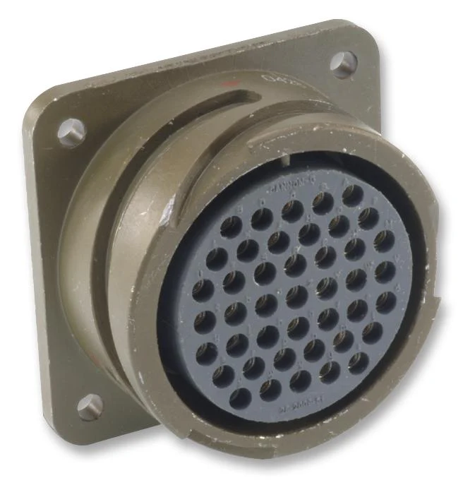 ITT Cannon CA06COME22-22SXBF80F97 CA06COME22-22SXBF80F97 Circular Connector CA-COM-B Straight Plug 4 Contacts Crimp Socket Reverse Bayonet 22-22