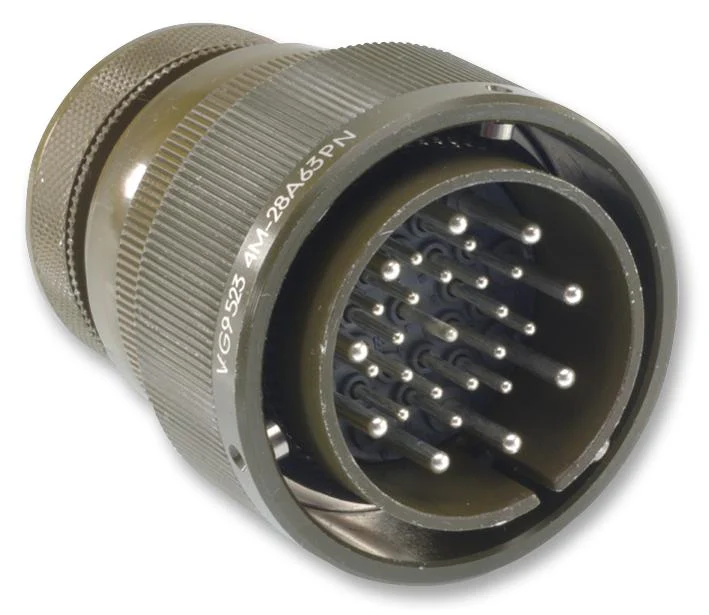 ITT Cannon CA3106E32-17PB CA3106E32-17PB Circular Connector CA-B Straight Plug 4 Contacts Solder Pin Reverse Bayonet 32-17