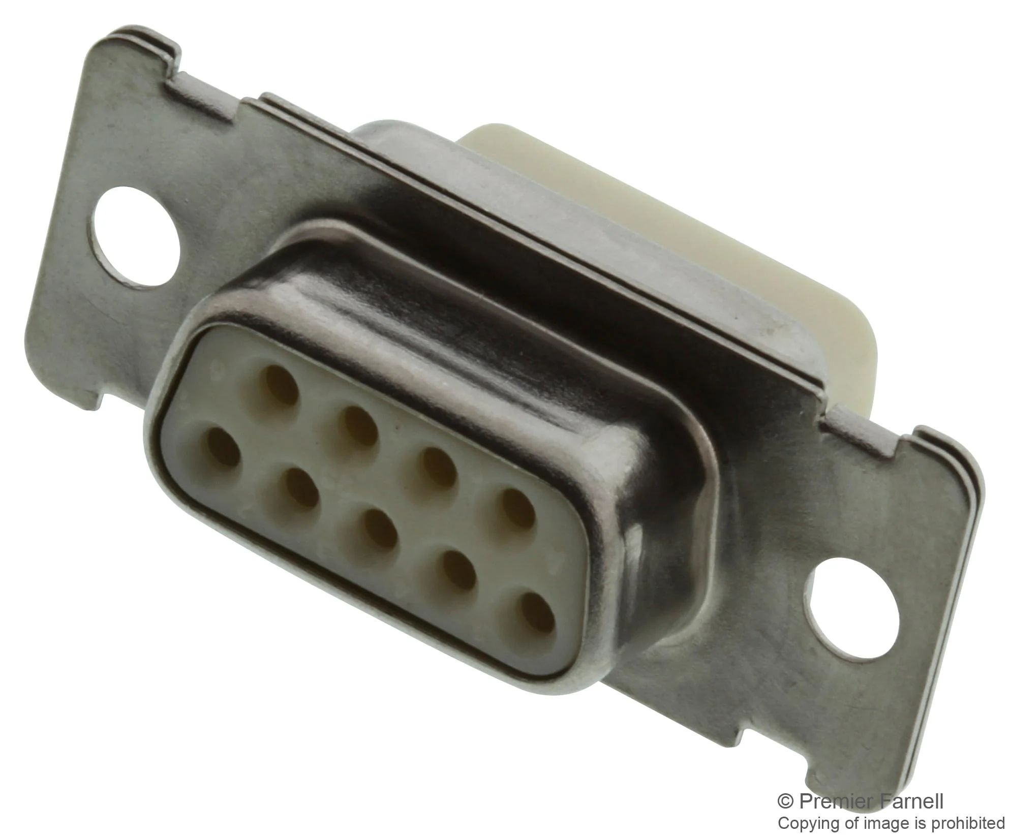 ITT CANNON DEMAM9SF225 D SUB CONNECTOR, STANDARD, 9 POSITION, R