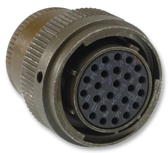 ITT Cannon KPT06E18-32S KPT06E18-32S Circular Connector KPT Straight Plug 32 Contacts Solder Socket Bayonet 18-32