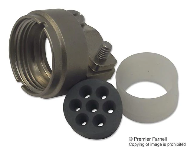 JAEGER 530371006 Circular Connector, Circular Industrial, Miniature Push-Pull Natto Series, 7 Contacts, Push-Pull