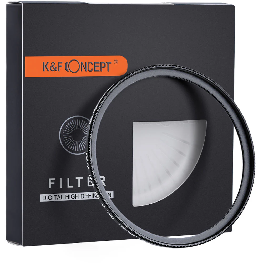 K&F Concept Green Multi-Coated Schott B270 German Optics Slim UV Filter (52mm) - Image 14