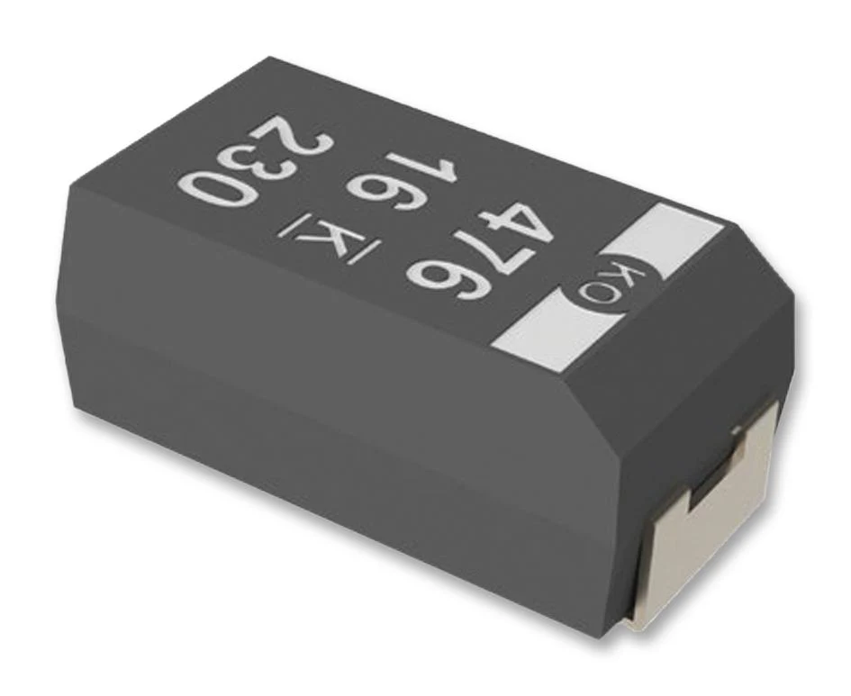 KEMET T521D157M016ATE050 Tantalum Polymer Capacitor, 150 &micro;F, &plusmn; 20%, 16 V, D, 0.5 ohm, 2917 [7343 Metric]