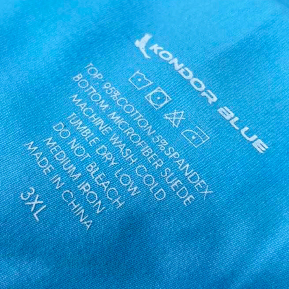 Kondor Blue Long Sleeve TriColor Lens Cleaning T-Shirt (3XL) - Image 2