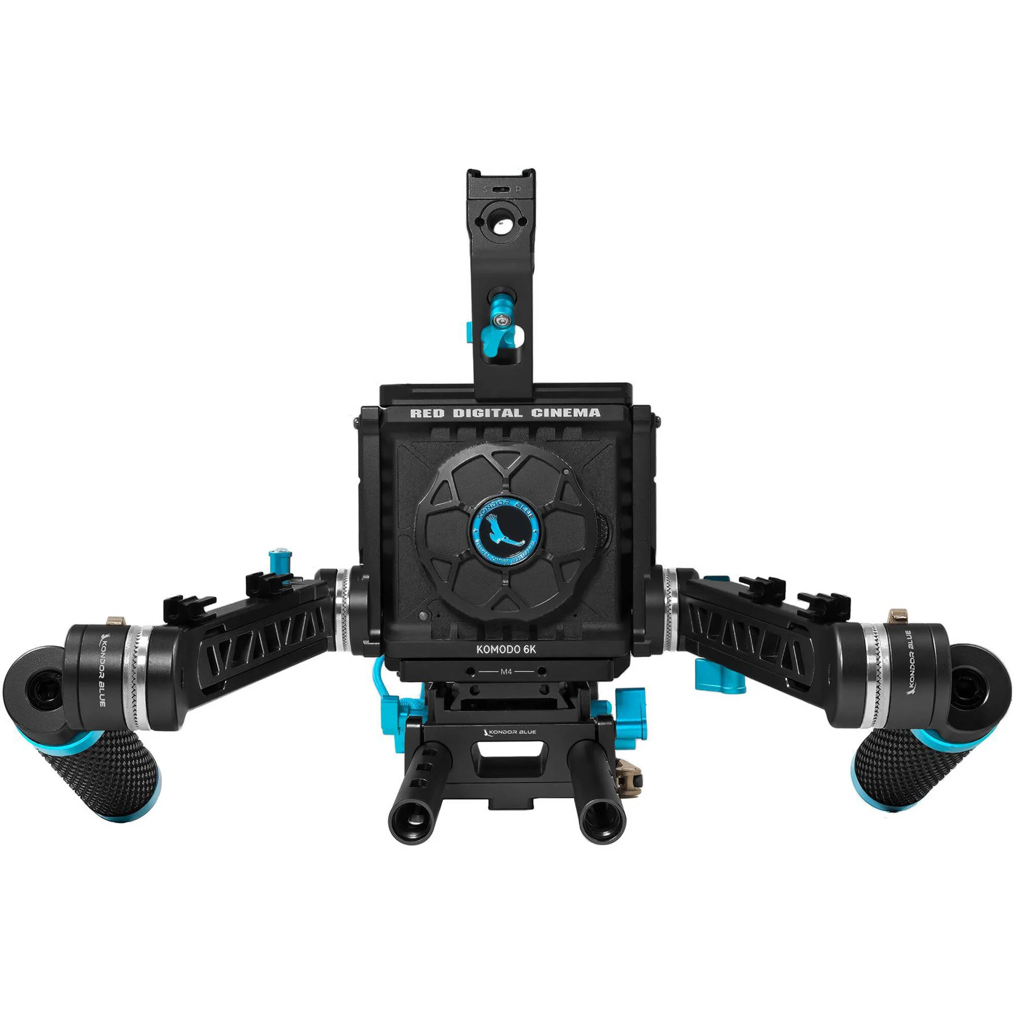 Kondor Blue Ultimate Camera Rig for RED KOMODO (Black, Gold Mount) - Image 4