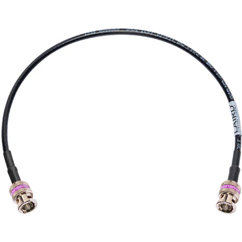 Laird Digital Cinema 12G 4K UHD Belden 4855R Cable with 4855RBUHD3 BNC Connectors (Red, 25')