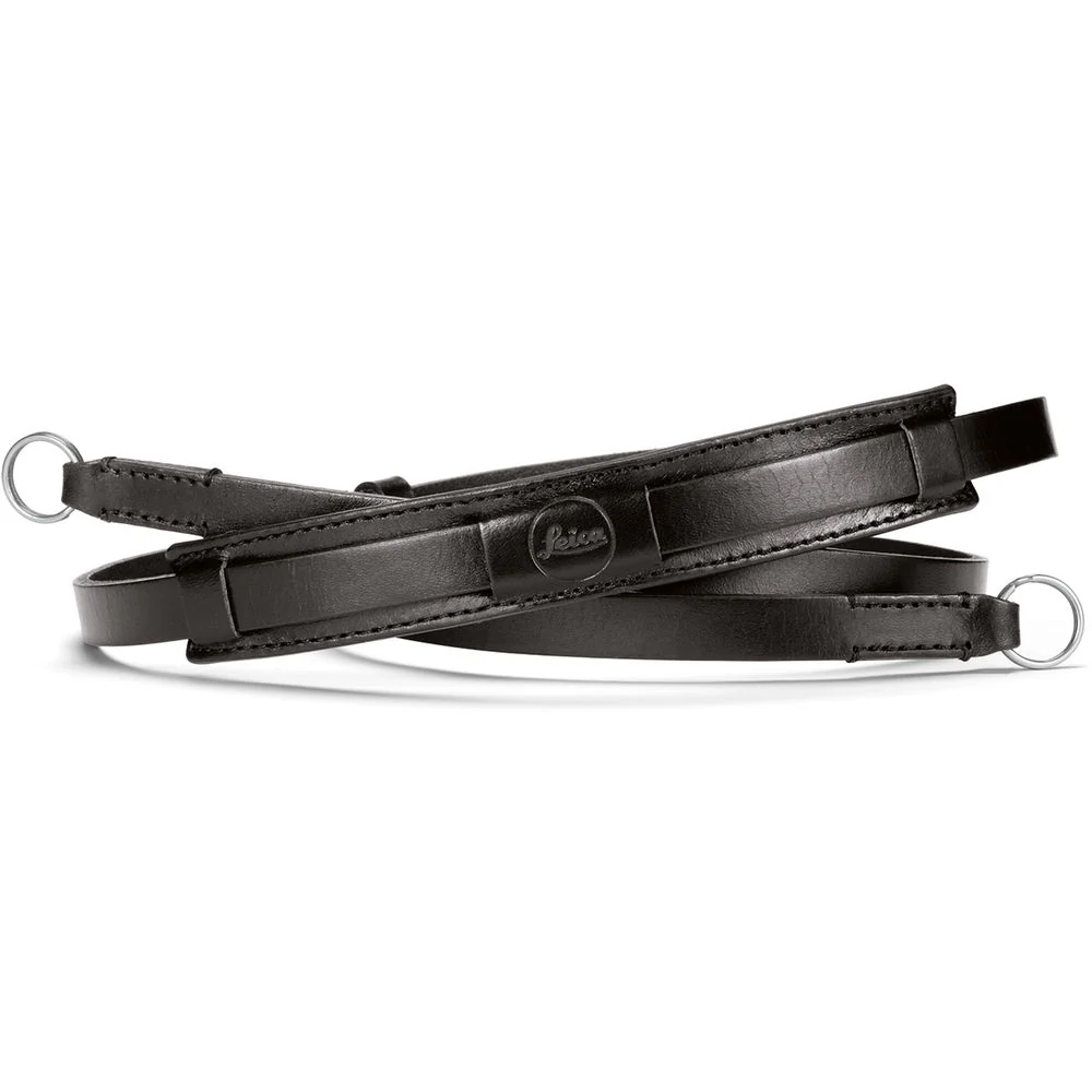Leica Vintage Leather Neck Strap (Black)