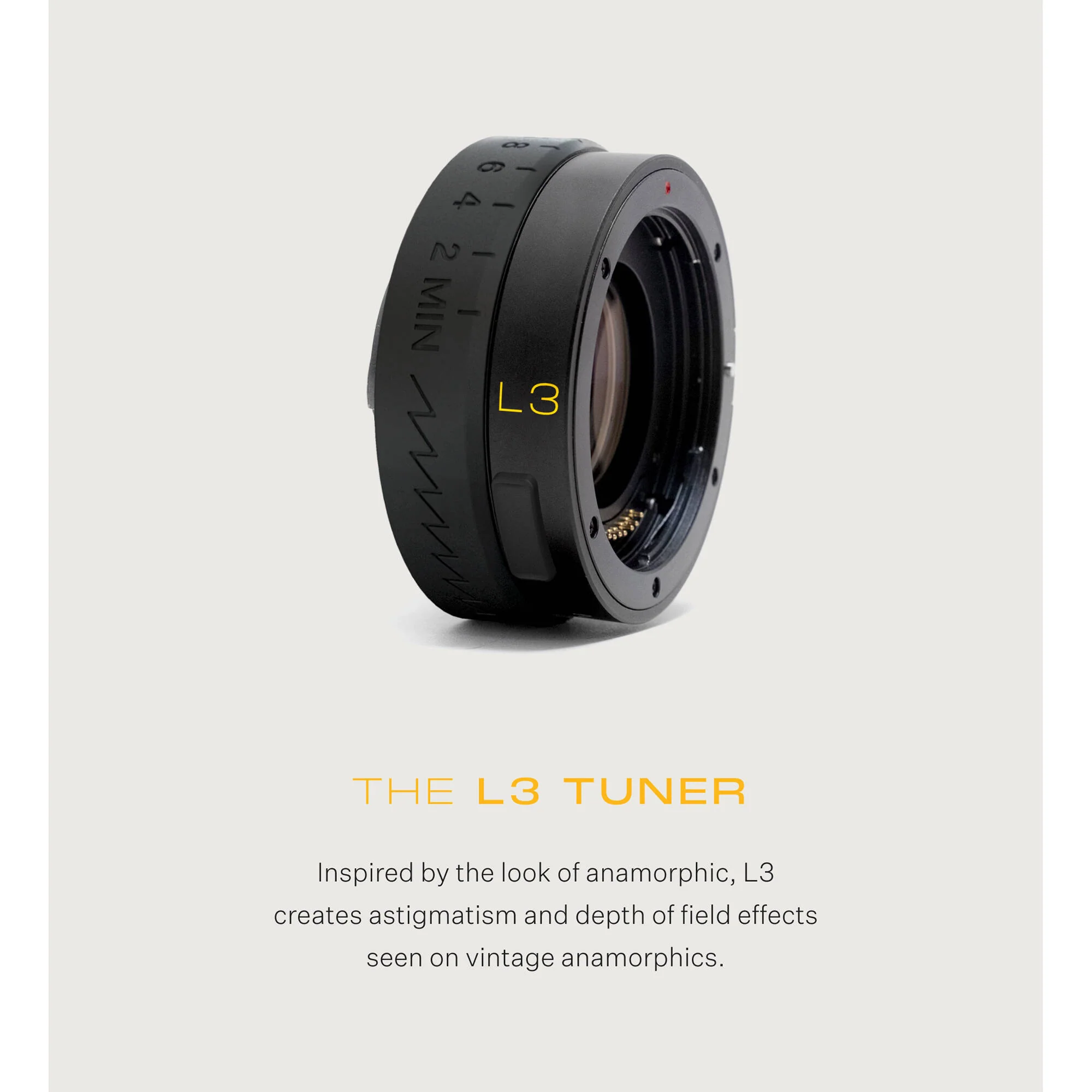 Module 8 L3 Tuner Variable Look Lens Attachment (PL-Mount Lens to E-Mount Camera) - Image 6