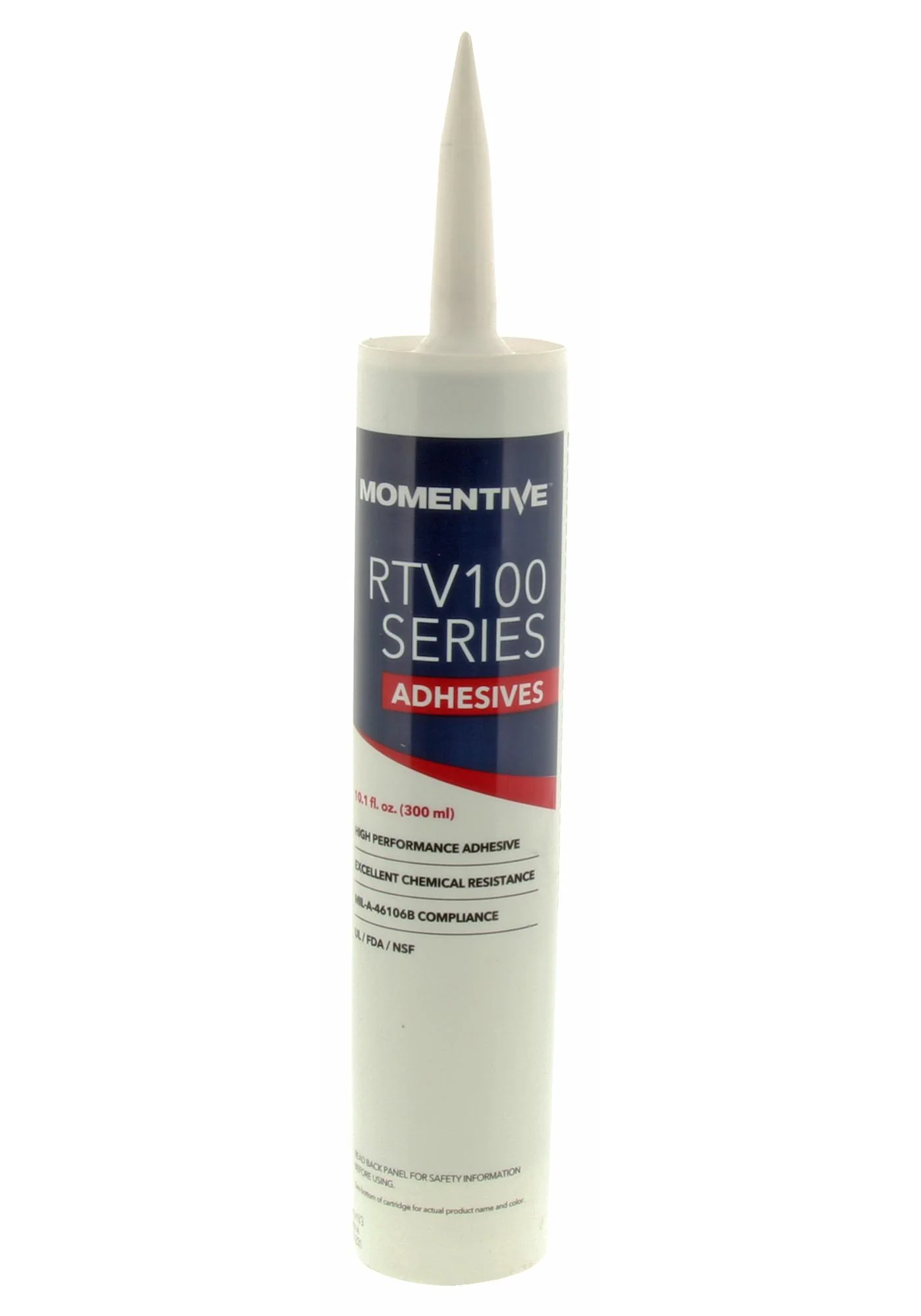 MOMENTIVE PERFORMANCE MATERIALS RTV103 327G Sealant, Silicone 1 Part, Insulating, Bonding, Gasketing, Sealing, Cartridge, Black, 327g