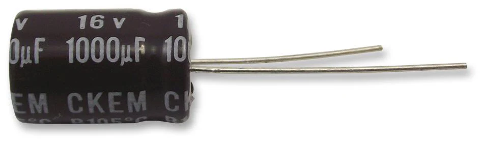 Multicomp PRO MCKSK6R3M222G16S MCKSK6R3M222G16S Electrolytic Capacitor 2200 µF 6.3 V ± 20% Radial Leaded 2000 Hours @ 105°C Polar