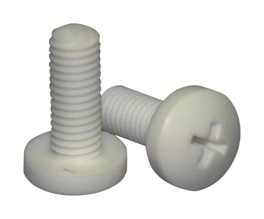 MULTICOMP PRO MP013038 Screw, Pan Head Phillips, M4, PP (Polypropylene), 8 mm Length - Image 2