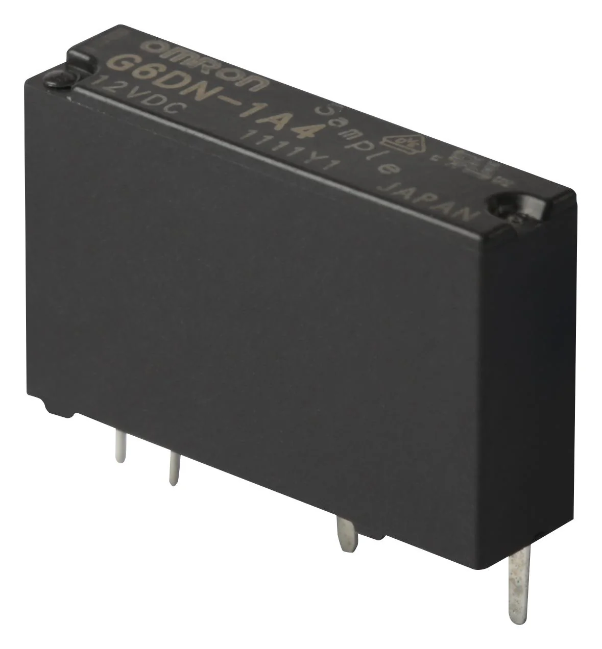 Omron Electronic Components G6DN-1A-L DC5 Power Relay SPST-NO 5 VDC A G6DN Series Through Hole
