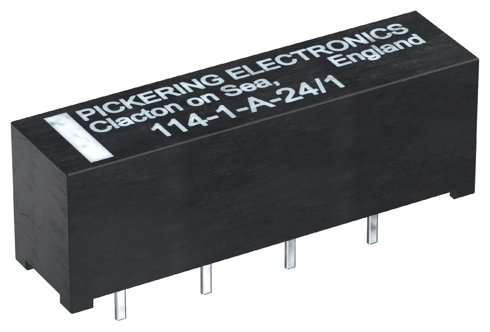 Pickering 114-1-A-5/1D Reed Relay SPST-NO 5 V 114 Series Through Hole 250 ohm 1 A