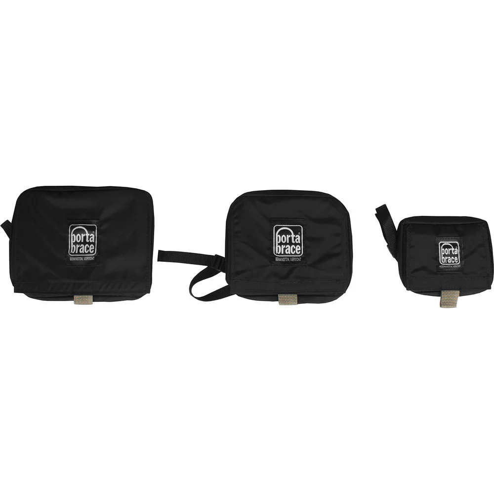 Porta Brace LC-SET-SML Lens Cover Set with Built-In White Balance Card, Set of 3 (Small/Medium/Large) - Image 2