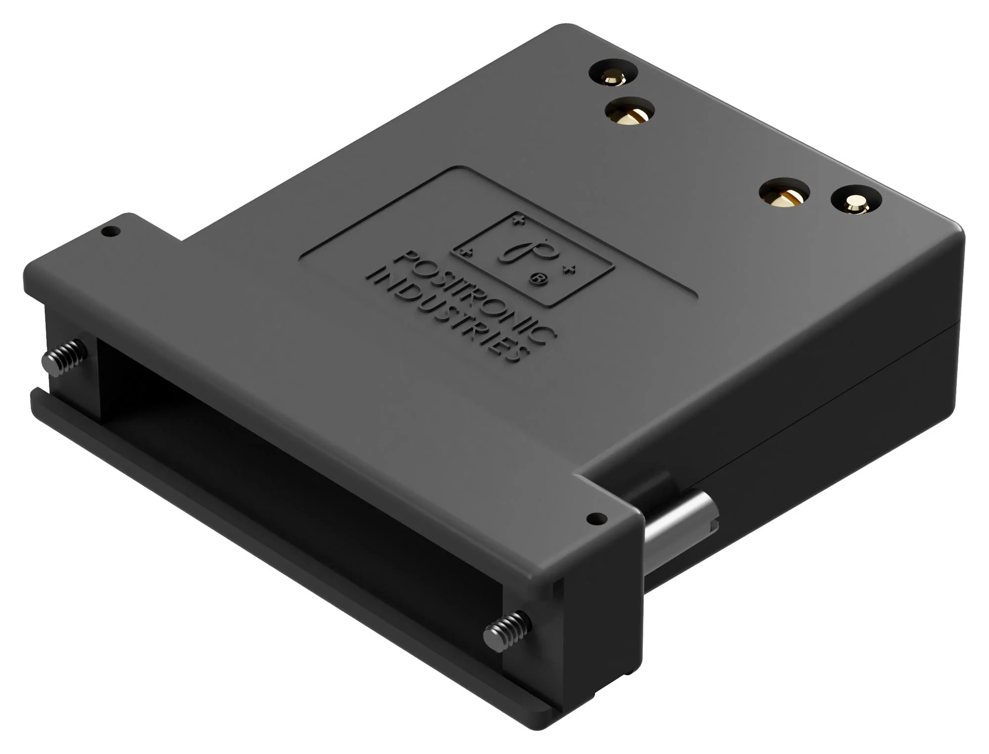 POSITRONIC D50000Z00/AA D Sub Backshell, D Series, DD, 180°, Composite Body